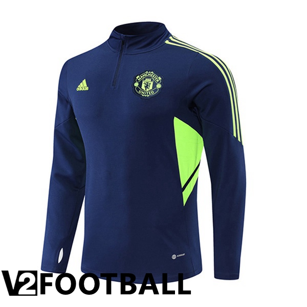 Manchester United Training Sweatshirt Royal Blue 2022/2023