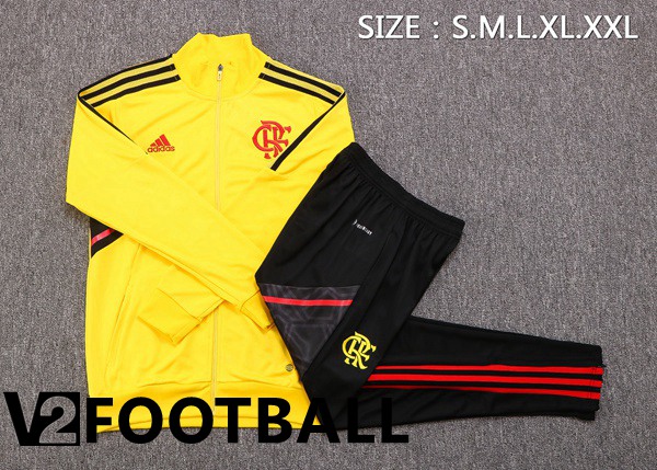 Flamengo Training Jacket Suit Yellow 2022/2023