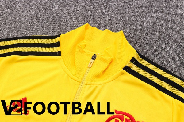 Flamengo Training Jacket Suit Yellow 2022/2023