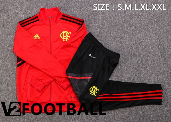 Flamengo Training Jacket Suit Red 2022/2023