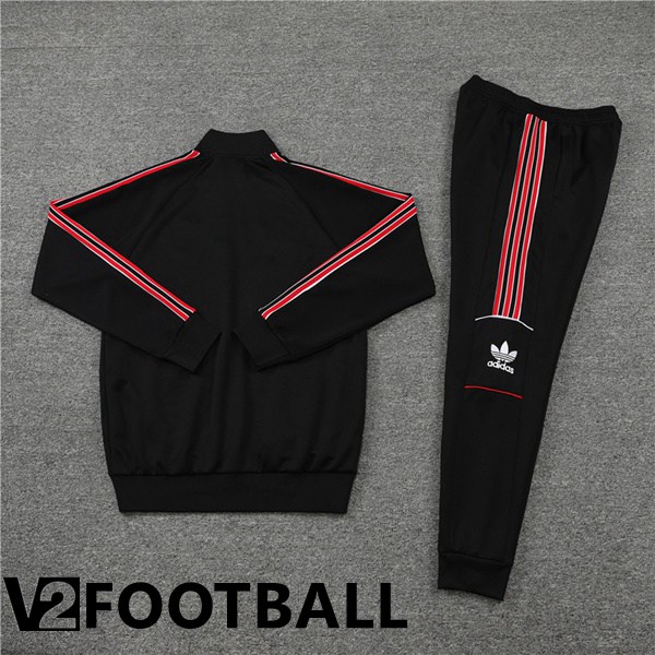 Manchester United Training Jacket Suit Black 2022/2023