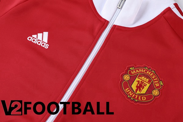 Manchester United Training Jacket Suit Red 2022/2023