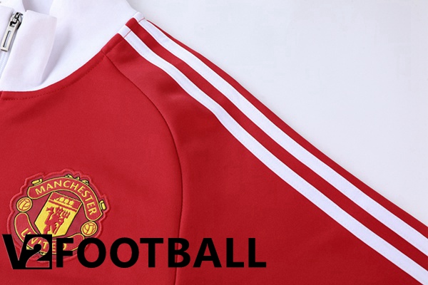 Manchester United Training Jacket Suit Red 2022/2023