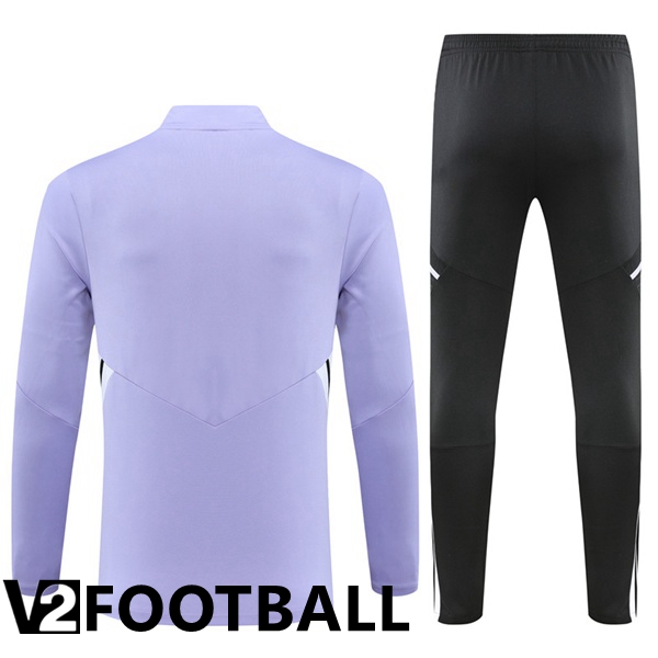 Real Madrid Training Tracksuit Purple 2022/2023