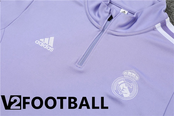 Real Madrid Training Tracksuit Purple 2022/2023