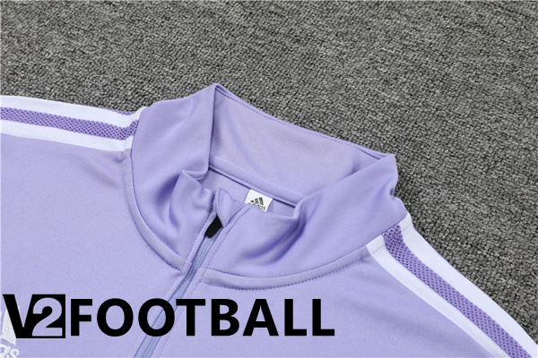 Real Madrid Training Tracksuit Purple 2022/2023