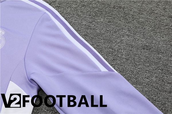 Real Madrid Training Tracksuit Purple 2022/2023