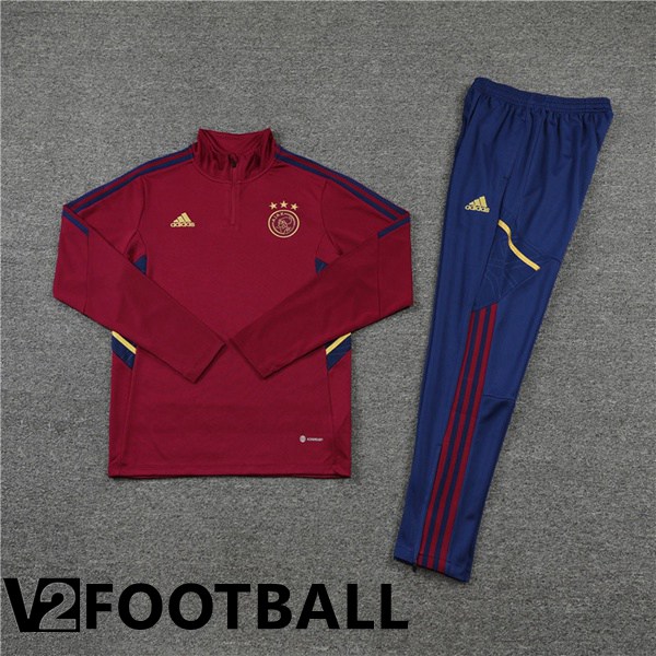 AFC Ajax Training Tracksuit Red 2022/2023