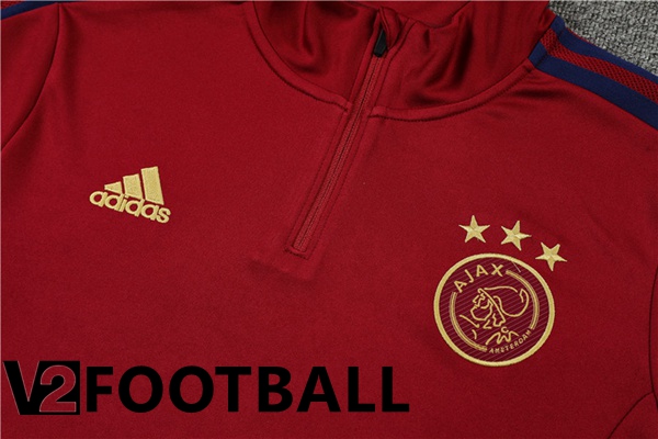 AFC Ajax Training Tracksuit Red 2022/2023