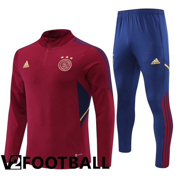 AFC Ajax Training Tracksuit Red 2022/2023