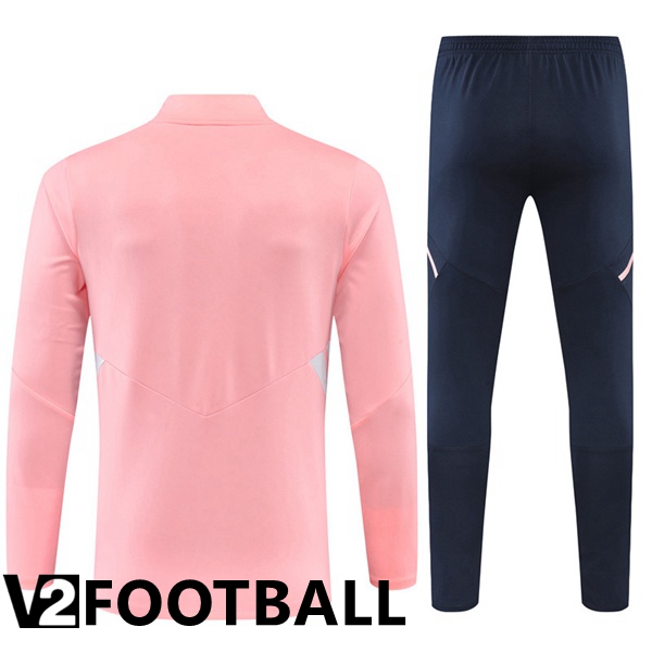 Olympique Lyon Training Tracksuit Pink 2022/2023