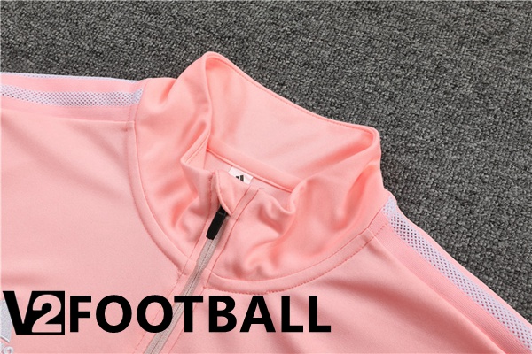 Olympique Lyon Training Tracksuit Pink 2022/2023