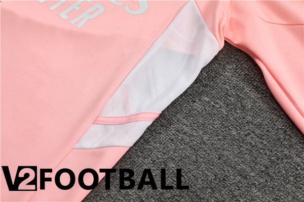 Olympique Lyon Training Tracksuit Pink 2022/2023