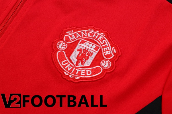 Manchester United Training Jacket Suit Red 2022/2023