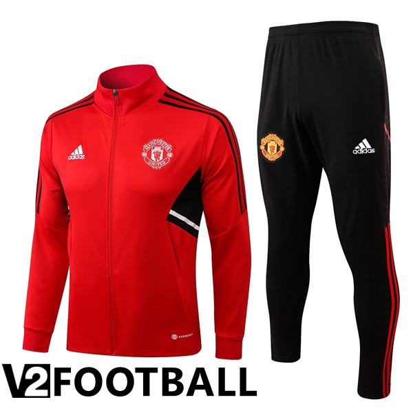 Manchester United Training Jacket Suit Red 2022/2023