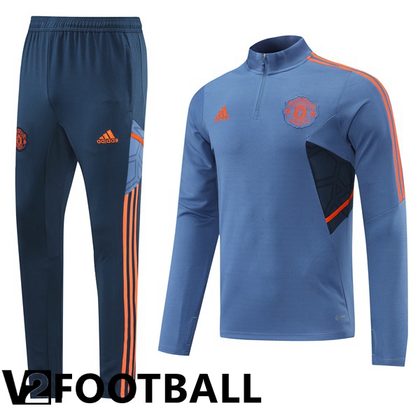 Manchester United Training Jacket Suit Grey 2022/2023