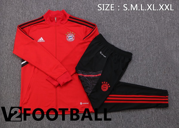 Bayern Munich Training Jacket Suit Red 2022/2023