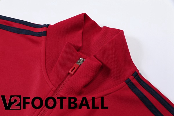 Afc Ajax Training Jacket Suit Red 2022/2023