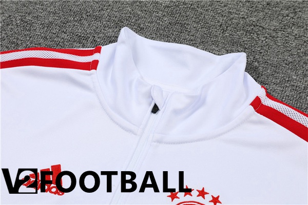 Bayern Munich Training Jacket Suit White 2022/2023