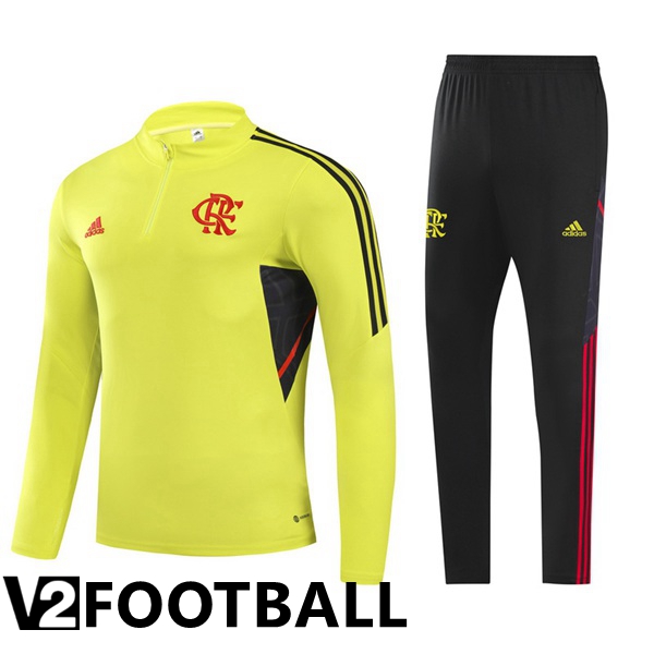 Flamengo Training Jacket Suit Yellow 2022/2023