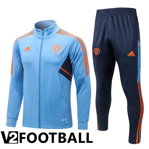 Manchester United Training Jacket Suit Blue 2022/2023