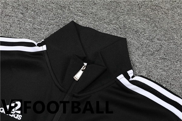 Real Madrid Training Jacket Suit Black 2022/2023