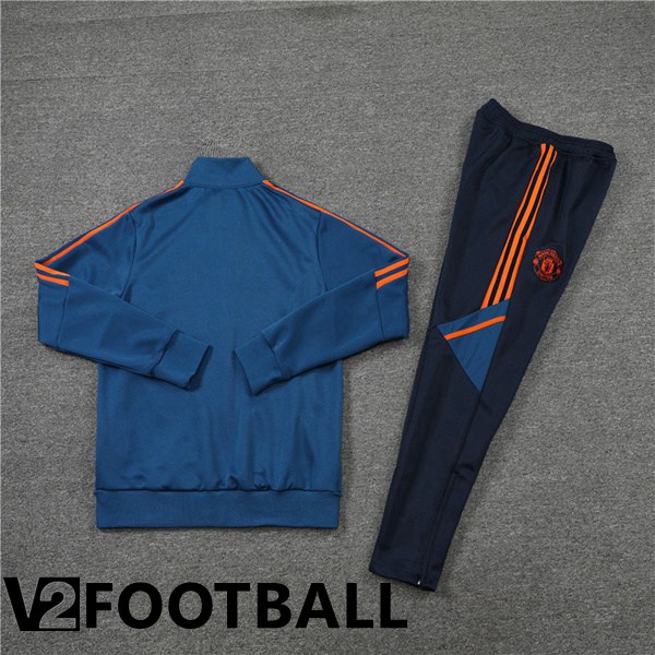 Manchester United Training Jacket Suit Blue 2022/2023