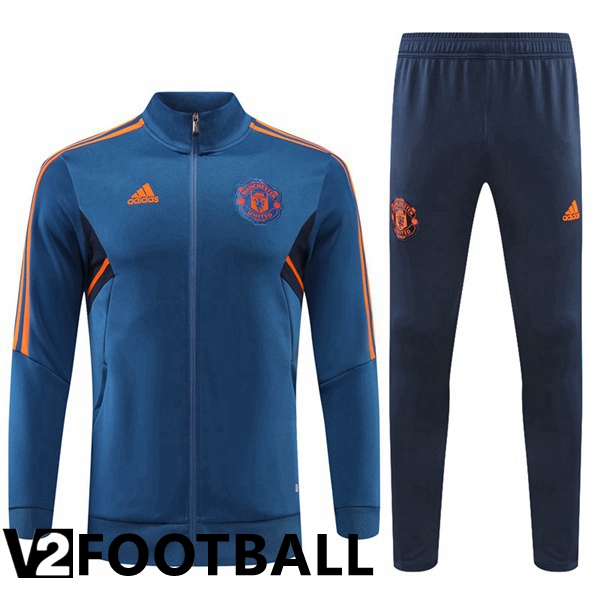 Manchester United Training Jacket Suit Blue 2022/2023