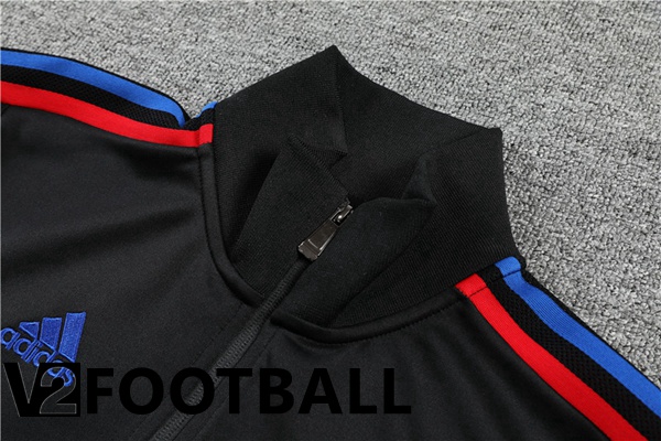 Olympique Lyon Training Jacket Suit Black 2022/2023