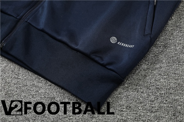 Olympique Lyon Training Jacket Suit Royal Blue 2022/2023