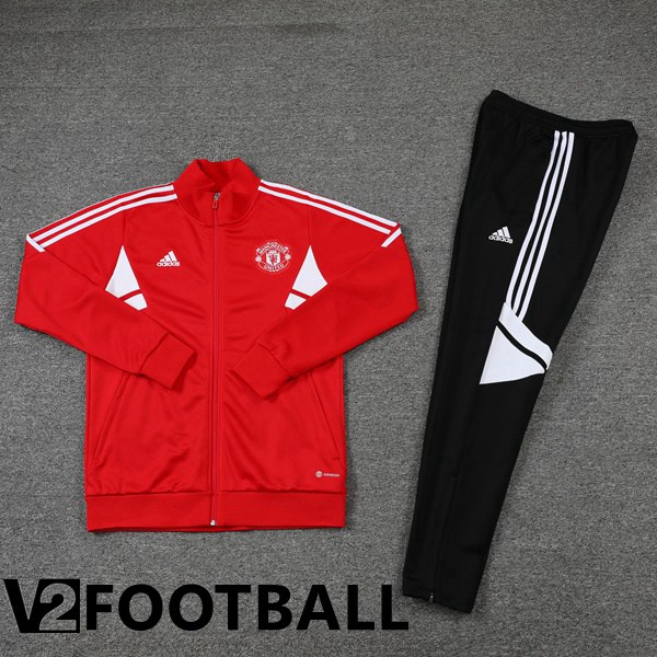 Manchester United Training Jacket Suit Red 2022/2023