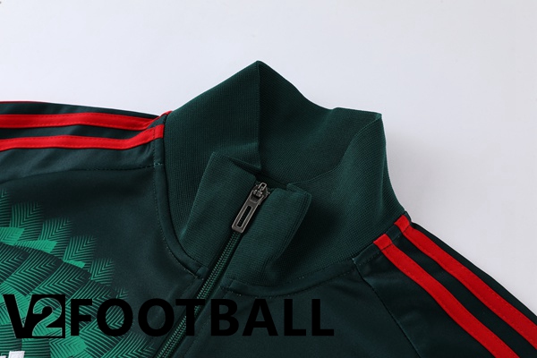 Mexico Training Jacket Suit Green Black 2022/2023