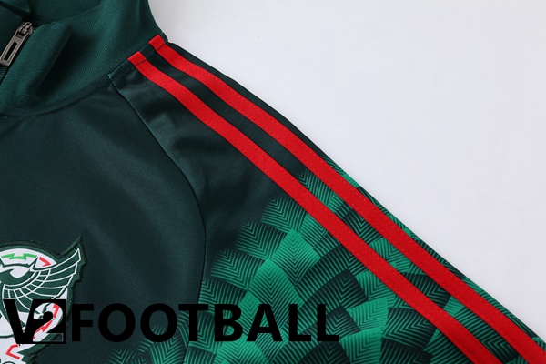 Mexico Training Jacket Suit Green Black 2022/2023