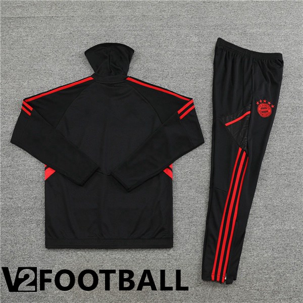 Bayern Munich High collar Training Tracksuit Black 2022/2023