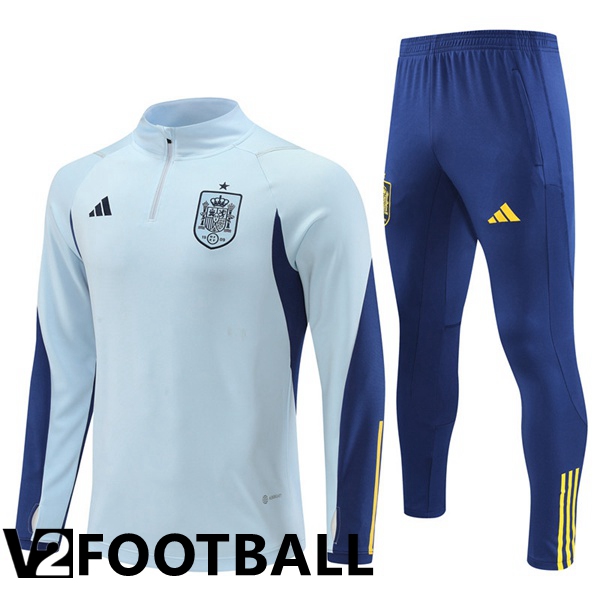 Spain Training Tracksuit Blue 2022/2023