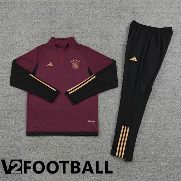 Germany Training Tracksuit Red 2022/2023