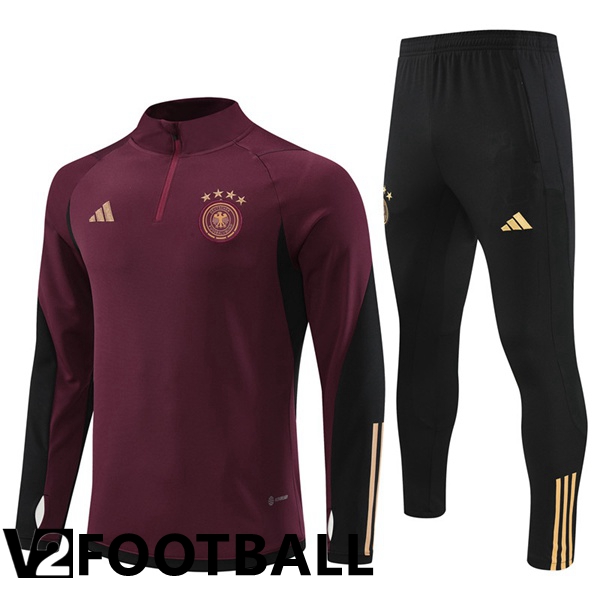Germany Training Tracksuit Red 2022/2023