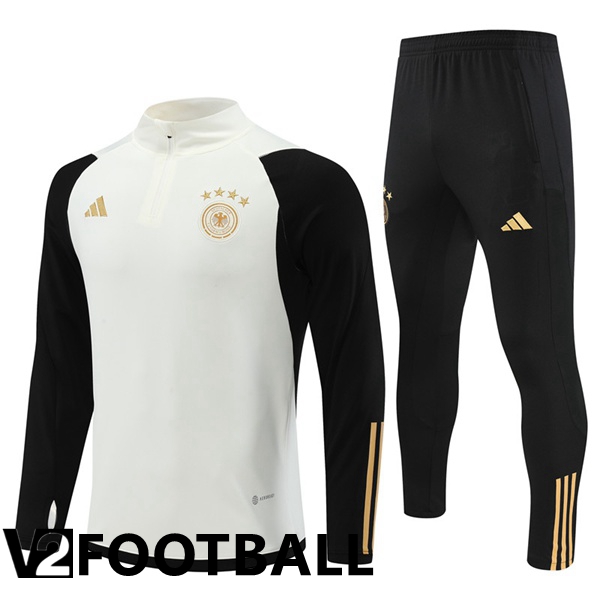 Germany Training Tracksuit White Black 2022/2023