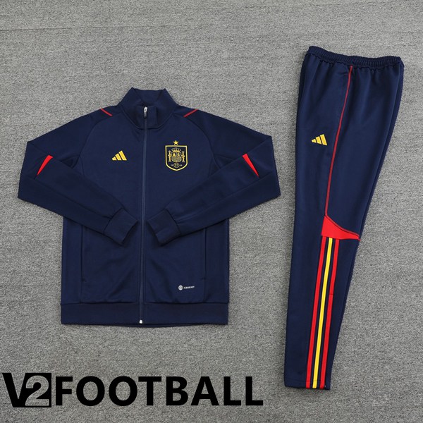 Spain Training Jacket Suit Royal Blue 2022/2023