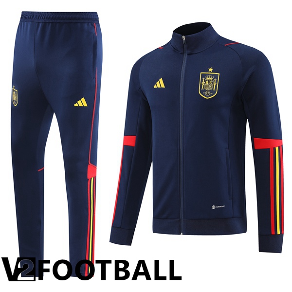 Spain Training Jacket Suit Royal Blue 2022/2023