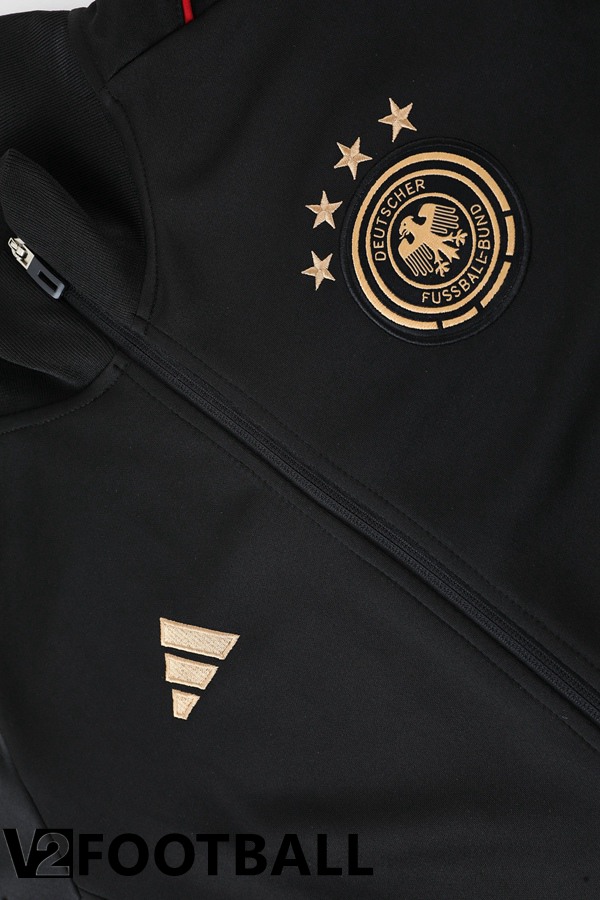 Germany Training Jacket Suit Black 2022/2023