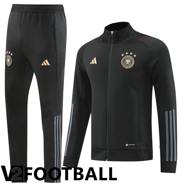 Germany Training Jacket Suit Black 2022/2023