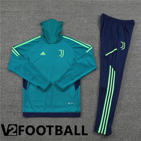Juventus High collar Training Jacket Suit Green 2022/2023