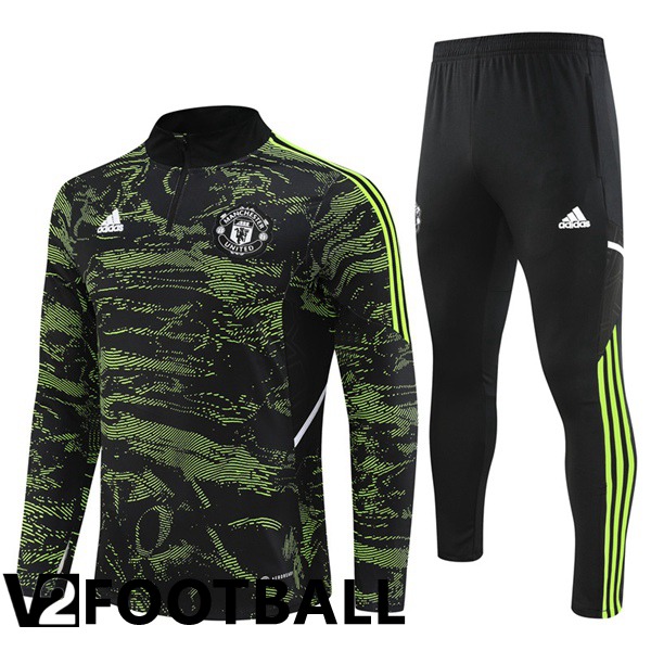 Manchester United Training Jacket Suit Green 2022/2023