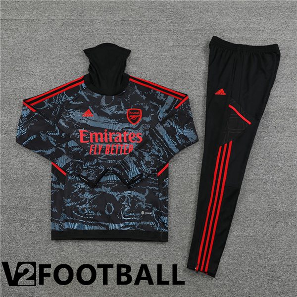 Arsenal High collar Training Jacket Suit Blue Red 2022/2023