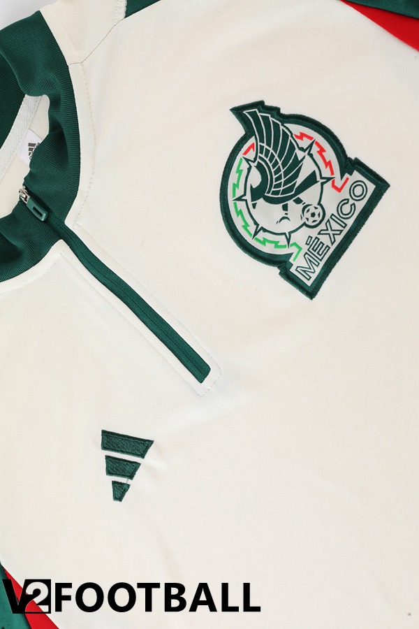 Mexico Training Jacket Suit White Green 2022/2023