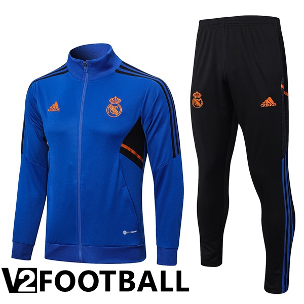 Real Madrid Training Jacket Suit Blue 2022/2023