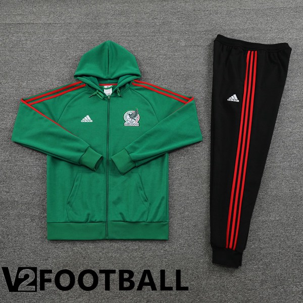 Mexico Training Tracksuit Hoodie Green 2022/2023
