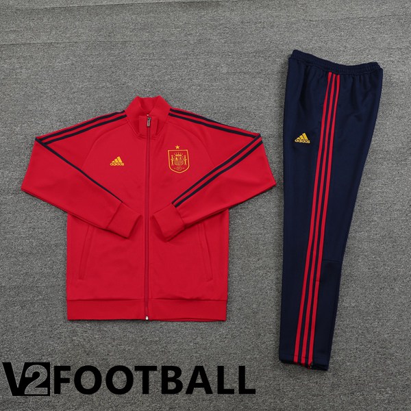 Spain Training Jacket Suit Red 2022/2023