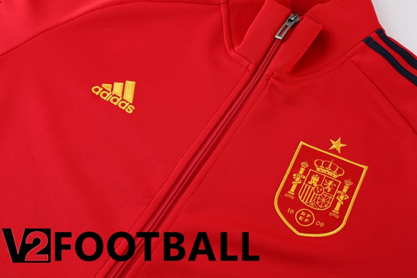 Spain Training Jacket Suit Red 2022/2023